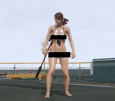 Metal Gear Solid V desnuda a Quiet en PC