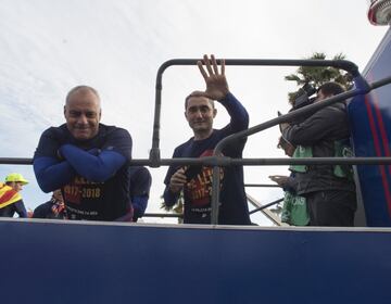 El entrenador cacereño Llegó al FC Barcelona el 31 de mayo de 2017. En su primera temporada (2018/19) ha conseguido el doblete ganando La Liga y la Copa.