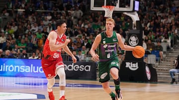 Alberto, con Dani Pérez.