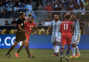 Argentina-Chile en imágenes