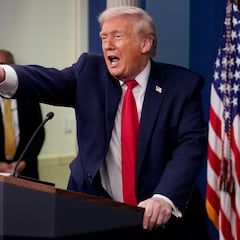 Donald Trump aclama a ICE y dice que “ama a los hispanos” en el primer aniversario de su segundo mandato