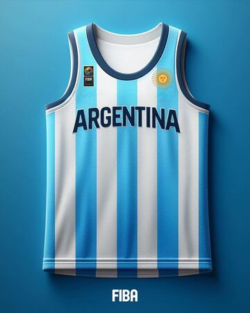 Selección de baloncesto de Argentina.