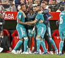 Las imágenes de la victoria del Real Madrid en Sevilla