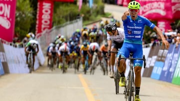 Bernardo Suaza gana la primera etapa de la Vuelta a Colombia