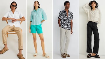 Evita el calor (y antic¨ªpate al verano) con la colecci¨®n de ropa lino de C&A para hombre y para mujer