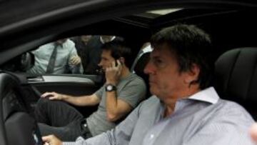 Jorge Messi, padre y agente del jugador, desbloqueó las negociaciones con el Barcelona.