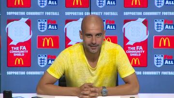 La broma de Guardiola que desató las risas de los periodistas