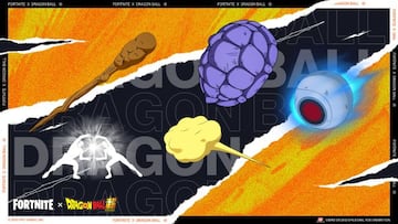 Arte oficial del Lote de Equipamiento de Dragon Ball en Fortnite