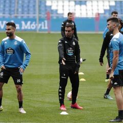 Borja Jiménez: "No les puedo decir nada a mis delanteros"