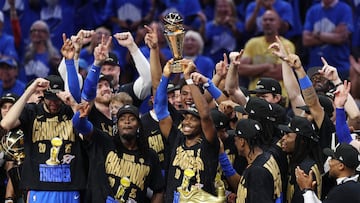 Shai, campe¨®n y MVP de las Finales de la NBA.
