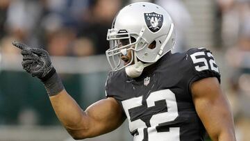 Khalil Mack no entrena con los Raiders hasta nuevo contrato