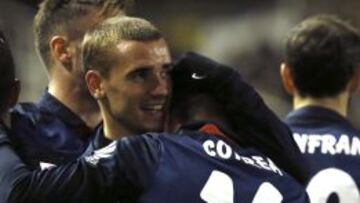 Griezmann y Correa, autores de los dos goles del Atlético.