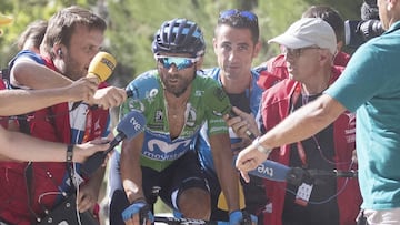 Valverde: ¡°Yo tir¨¦ para Nairo y luego ten¨ªa que estar ¨¦l¡±