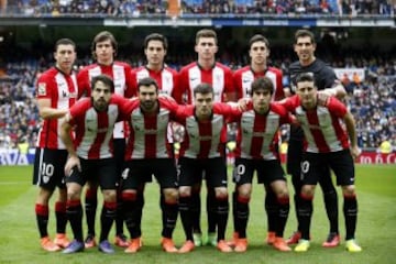 Visitors Athletic Club, without a win at the Bernabéu in 10 years, went 4-3-3 with Lekue, Aduriz and Sabin Merino up front and Iker Muniain on the bench.