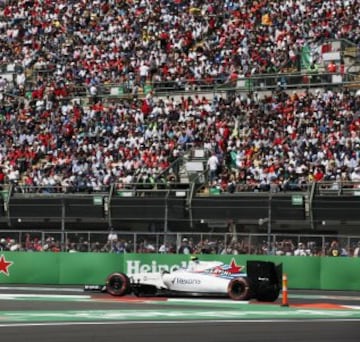 Este sábado se llevó a cabo la calificación del Gran Premio de México, y así se vivió el ambiente en el Autódromo Hermanos Rodríguez.