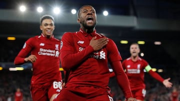 Alexander-Arnold (left), was instrumental in Liverpool's famous win over Barcelona in 2019.