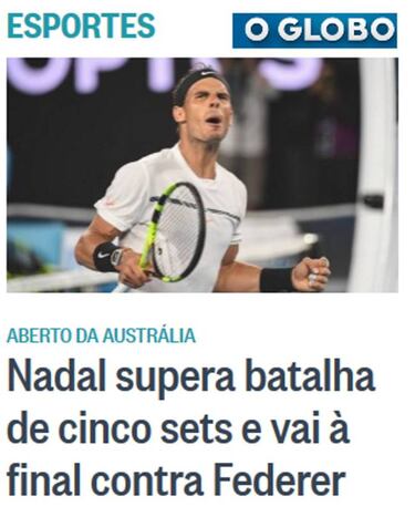 La prensa internacional, volcada con Nadal: "Revive la historia"
