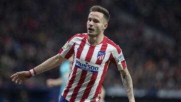 Saúl, contra Osasuna.