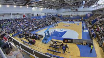 Una cancha de la LEB Oro.