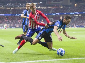 Benoit Poulain y Antoine Griezmann.