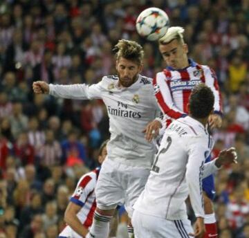 Sergio Ramos y Griezmann