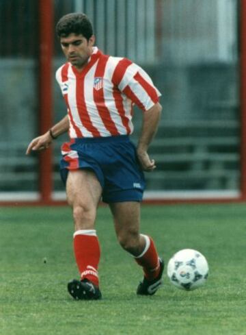 Comenz¨® su carrera en Primera en Las Palmas donde demostr¨® un gran nivel de juego. Su ¨²ltima temporada en Primera fue la 98-99. Jug¨® adem¨¢s en el Zaragoza, Atl¨¦tico y Sevilla.