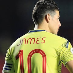 James, en el XI ideal de la fase de grupos según Globoesporte