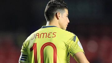 James Rodr&iacute;guez, volante de la Selecci&oacute;n Colombia