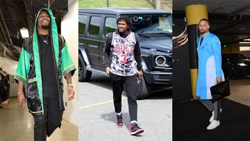 The NBA playoffs are all about walking the walk and talking the talk, and that goes for the pre-game fashion as well. Check out some of the best outfits.