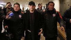 Alexis Sánchez llega a Suecia y se suma al plantel de la Roja