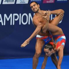 El dúo mixto, una medalla de bronce entre "cuatro gatos"