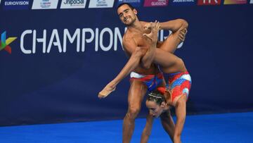 El dúo mixto, una medalla de bronce entre "cuatro gatos"