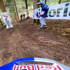 Así es un descenso por el nuevo circuito de la Copa del Mundo de Les Gets