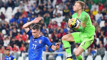 Cillessen, titular con Holanda, en un amistoso.