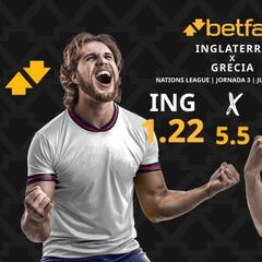 Inglaterra vs. Grecia: horario, dónde ver, pronósticos y clasificación