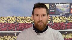 Messi: "I wouldn't change my career for a World Cup"