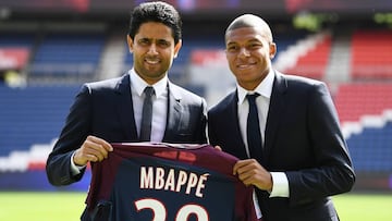 El PSG sorteó el fair play financiero en el fichaje de Mbappé, pero ahora la UEFA le investiga por sus contratos con los patrocinadores.