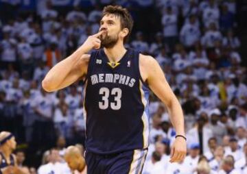 El equipo del pívot español se impuso 84-88 a los Oklahoma City Thunder en el Chesapeake Energy Arena de Oklahoma City.