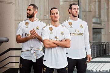 Real Madrid have released their new home strip, which features gold detailing reminiscent of the kit they wore in their LaLiga-winning campaign in 2011/12.