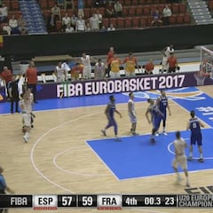 Marc García da el triunfo a España con un triple a lo Curry