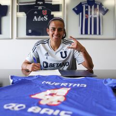 Gabriela Huertas es nueva jugadora de Universidad de Chile