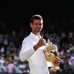 Djokovic alza su 21º Grand Slam en Wimbledon