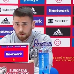 Unai Simón: "No me siento titular de la Selección"