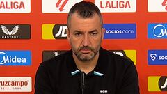 La insinuación de un periodista a Diego Martínez: “Por favor, un mínimo de respeto...”