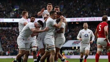 Resumen y resultado del Inglaterra - Gales: Inglaterra hunde a Gales en Twickenham