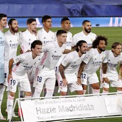 Aprobados y suspensos del Madrid: para Courtois, mata Vinicius