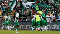 Atlético Nacional ante América de Cali en el Atanasio Girardot por la jornada 15 de la Liga BetPlay.