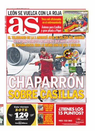 Las portadas de AS de junio