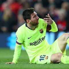 Messi lleva más de seis años sin marcar en cuartos