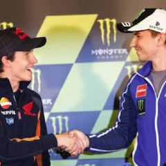 Lorenzo sí saludó a Márquez tras el incidente de 'Jerez 2013'